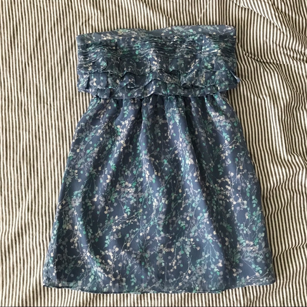 Lauren Conrad Strapless Floral Dress